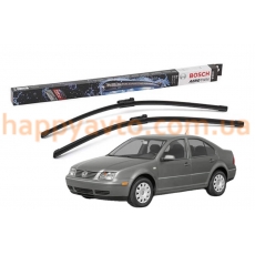 Комплект дворников на Volkswagen Bora 1998-2002 — Bosch AeroTwin